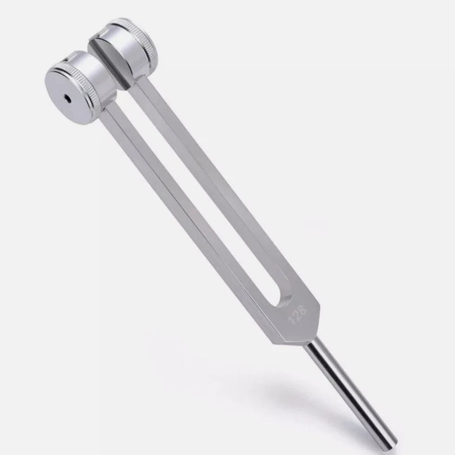 128Hz Musical Tuning Fork with Silicone Hammer Sound Vibration Tool