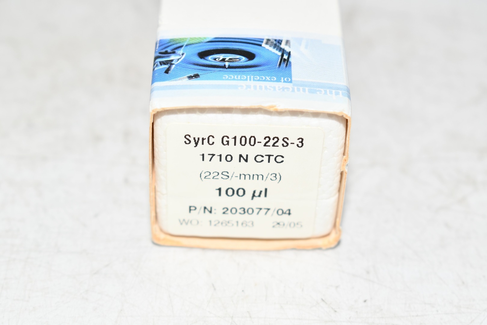 NEW Hamilton Gerstel SyrC G100-22S-3 1710 N CTC 100uL 203077/04