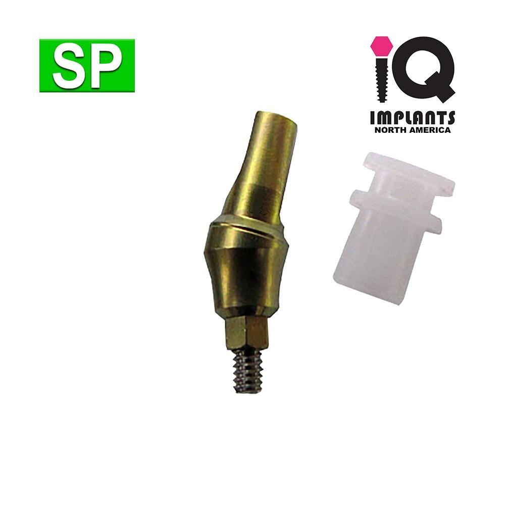 IQ USA Snap-On Bridge & Crown System 15º / 3mm / Transfer, 3.5-3.75 Int Hex Pla