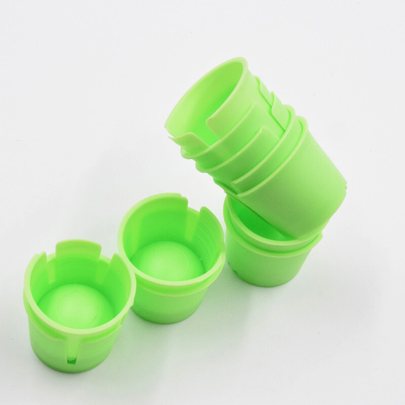 10 Pcs Dental Plastic Disposable Dappen Dish Container Bowl Acrylic Multi Mixed