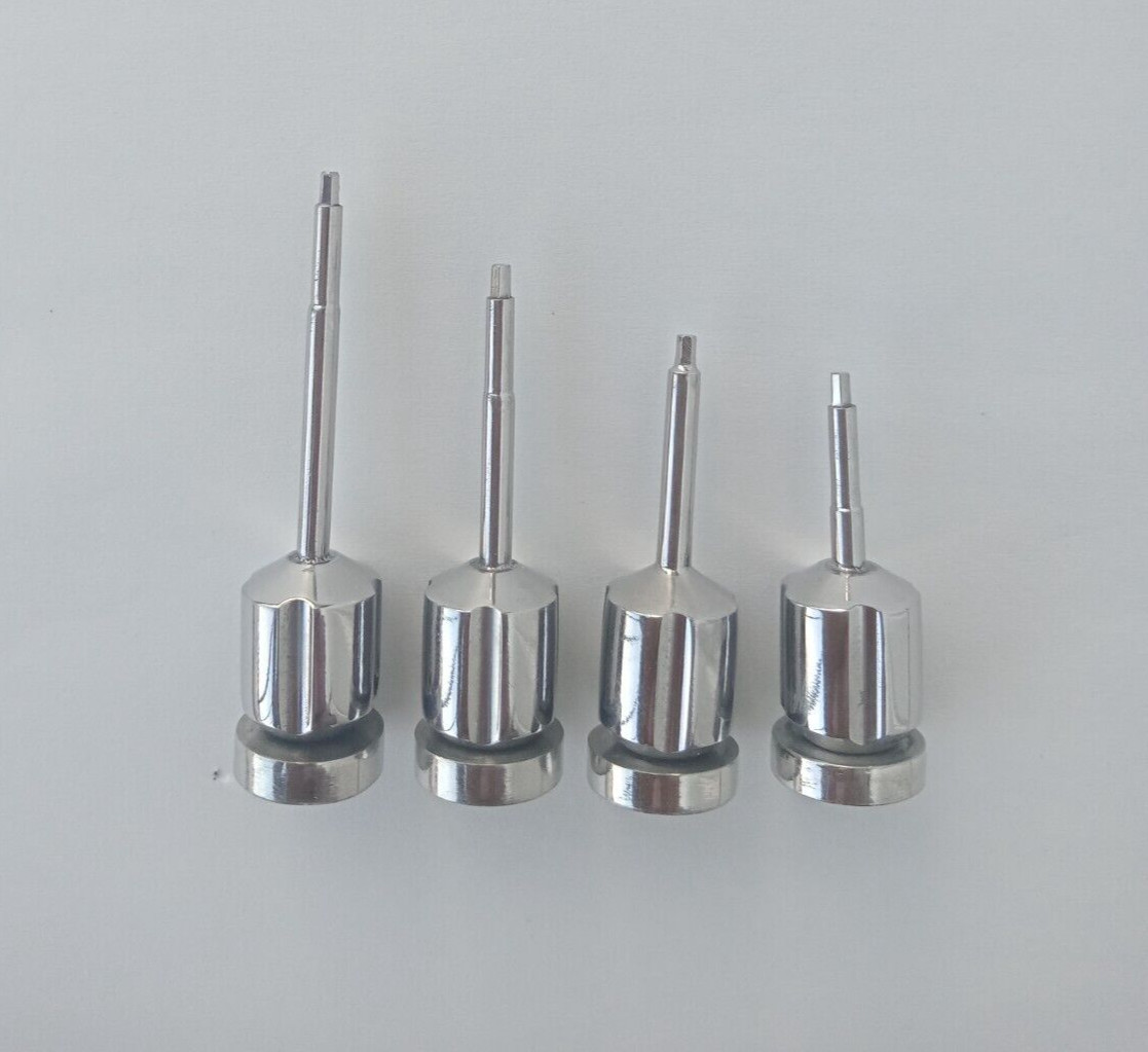 4pcs Dental Hand Hex Driver 1.25mm Manual Abutment Screwdriver Tool