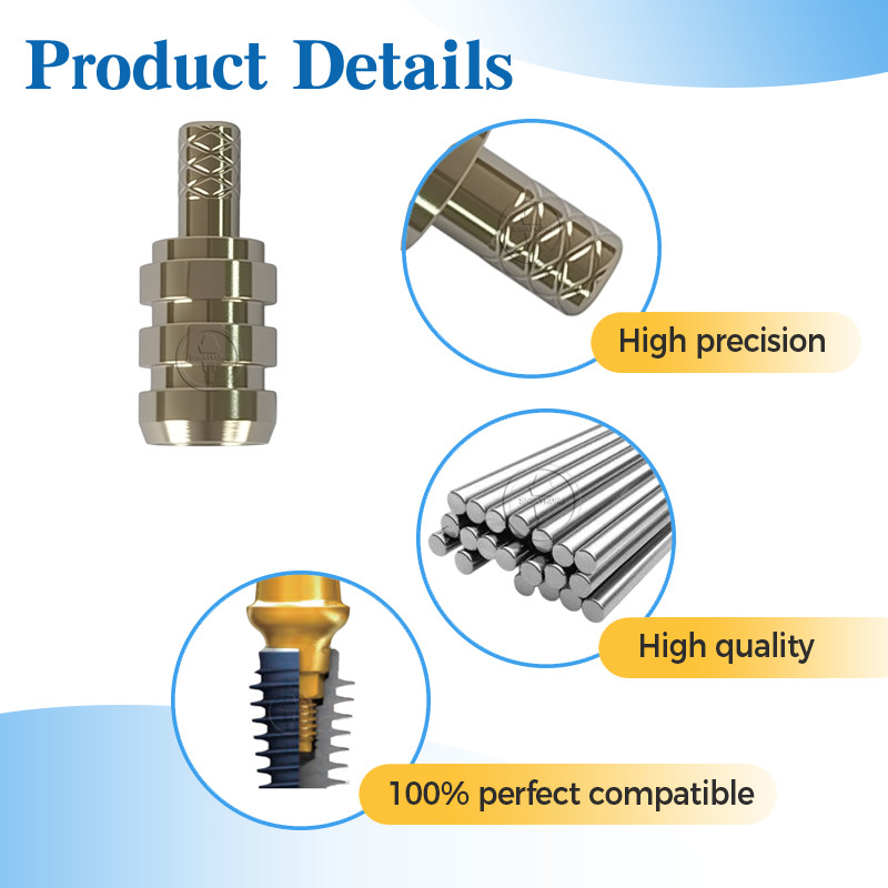 4-20Pcs Multi unit picked-up Transfer Impression coping open tray fit to ICX