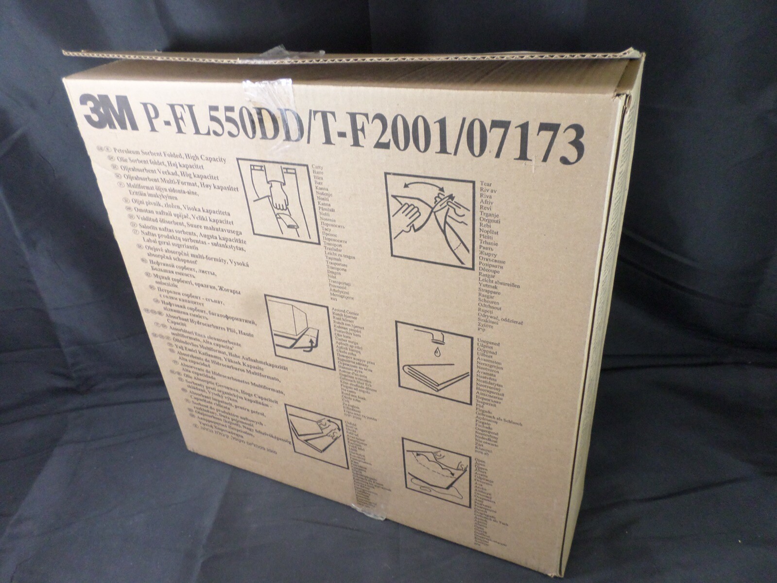 3M Petroleum Sorbent Folded High Capacity P-FL550DD/T-F2001/07173 (1 Roll/Box)