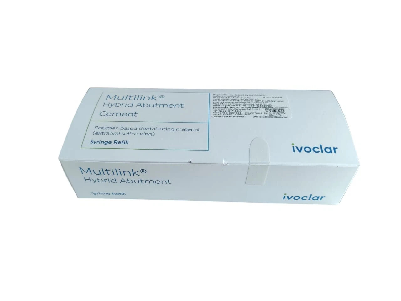 Ivoclar Vivadent Multilink Hybrid Abutment Bonding Composite Cement 9g Free Ship