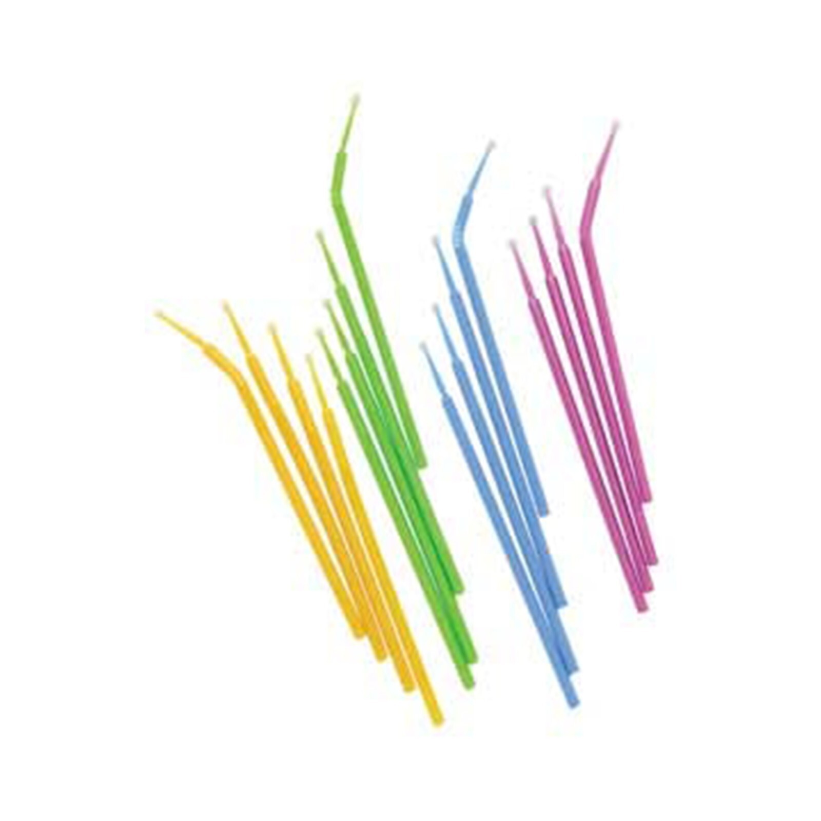 Defend Microapplicator – FINE Yellow 100/Pk. Bendable Neck Non-absorbant MB-1002