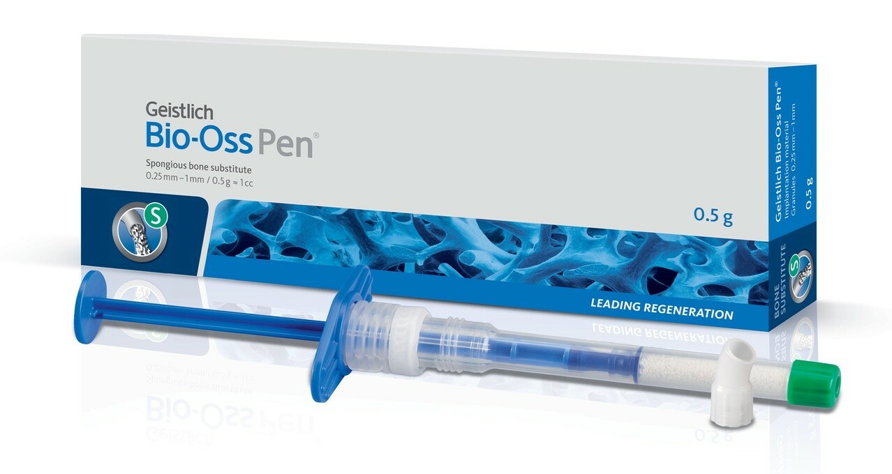 Geistlich “Bio-Oss Pen” Small Granules (0.25 -1mm) Bone Grafting 0.5g/1cc