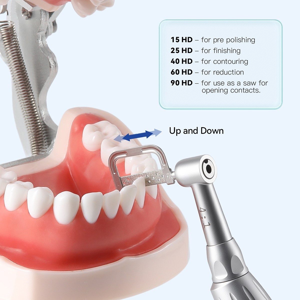 Dental Orthodontic IPR Reduction Strip Polishing Saw Interproximal Enamel Strips