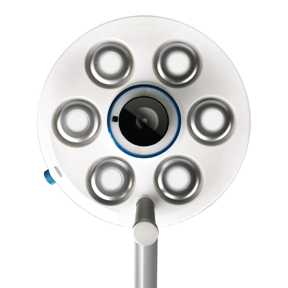 Dentazon D6 HEXA: LED Dental Operatory Surgery Light D-CAM Cordless
