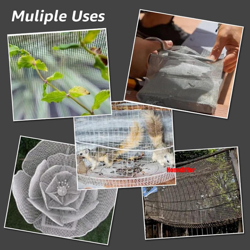304 Stainless Steel Woven Wire Mesh Screen Metal Filter Grading Sheet 5-500 Mesh