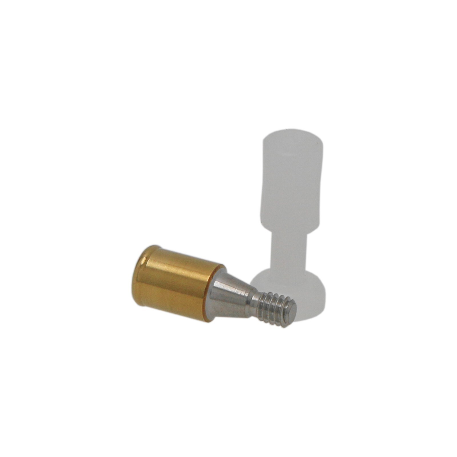 US Hiossen Mini G354 Implant Abutment Set 4mm PEEK Caps Metal Housing ET II/III