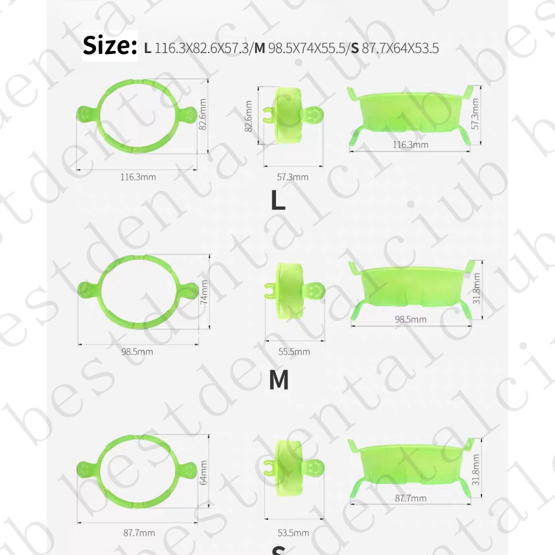 Dental Opener Optragate Lip Cheek Retractor Mouth Smile Face Saliva Tube S/M/L