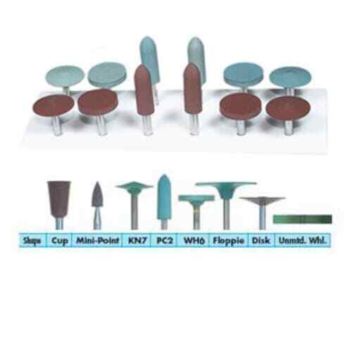Brownie (Prepolish) HP Unmounted Wheels, 12 Pack