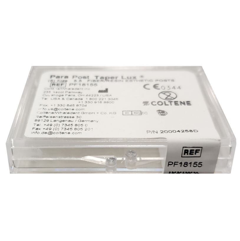 *5-Pieces* Coltene ParaPost Taper Lux Size-5.5 Resin Esthetic Posts PF18155