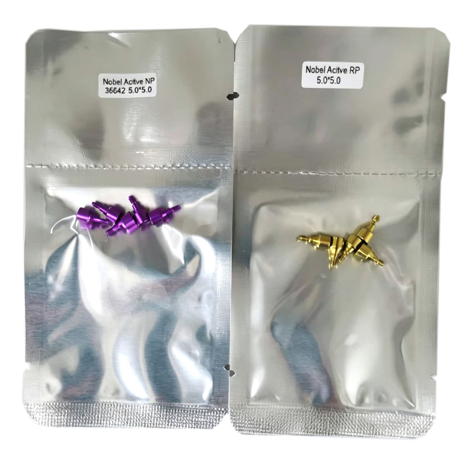 US Dental Nobel Healing Abutment 3.6/5.0/6.0mm & 3/5/7mm Height NP/RP Compatible