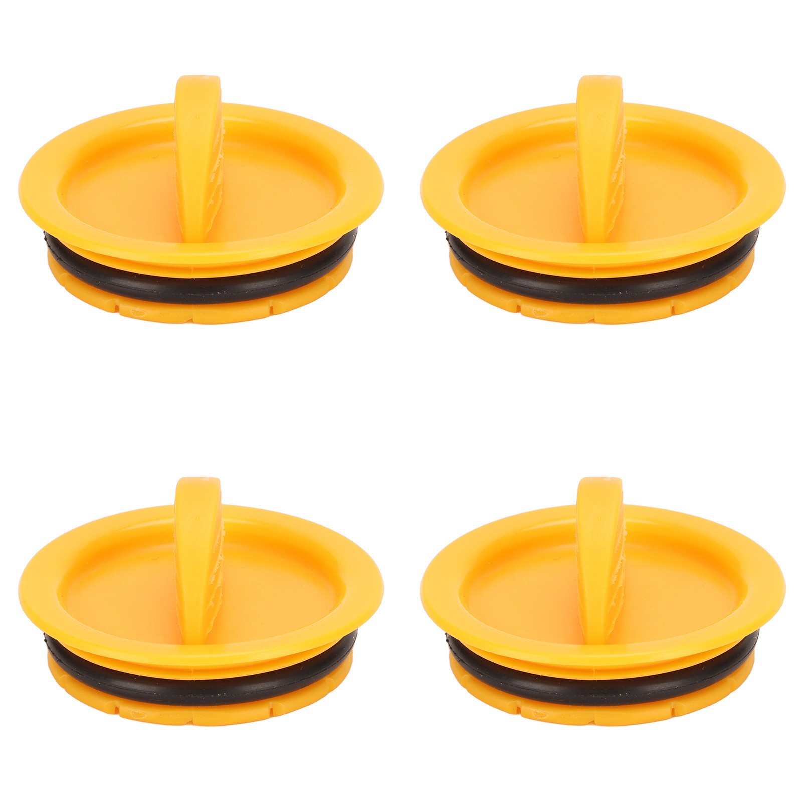 4pcs Yellow Dental Valve Filter Cover Strong Suction Replacement For Dental