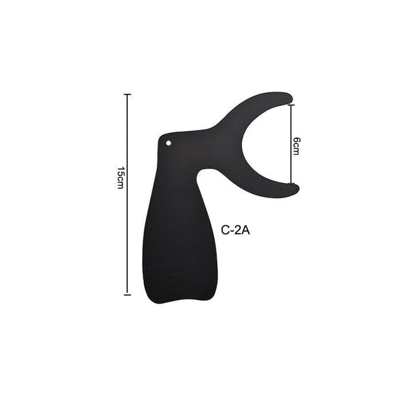 6Pcs/Kit Dental Oral Photo Palatal Photography Contrastors Black Background Tool