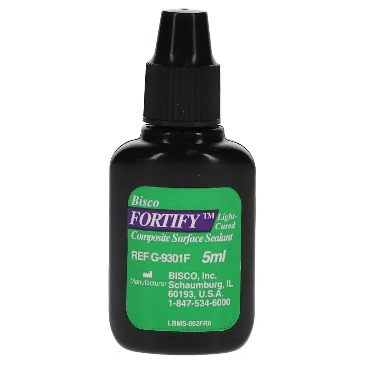 Bisco G-9301F Fortify Composite Light Cure Low Viscosity Surface Sealant 5mL