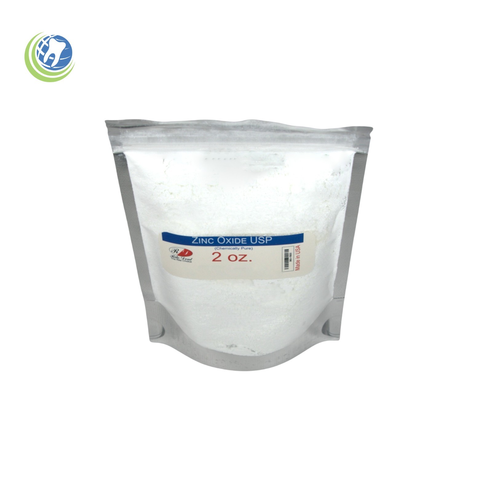 Zinc Oxide Powder USP Grade 99.99% Pure 2oz (57 gr.) Bottle Non Nano 325 Mesh