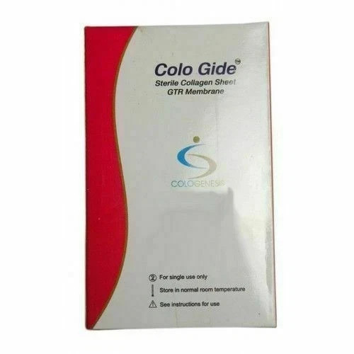 10 X NEW COLO GIDE STERILE COLLAGEN SHEET GTR MEMBRANE 10 x 15mm (FREE SHIPING)