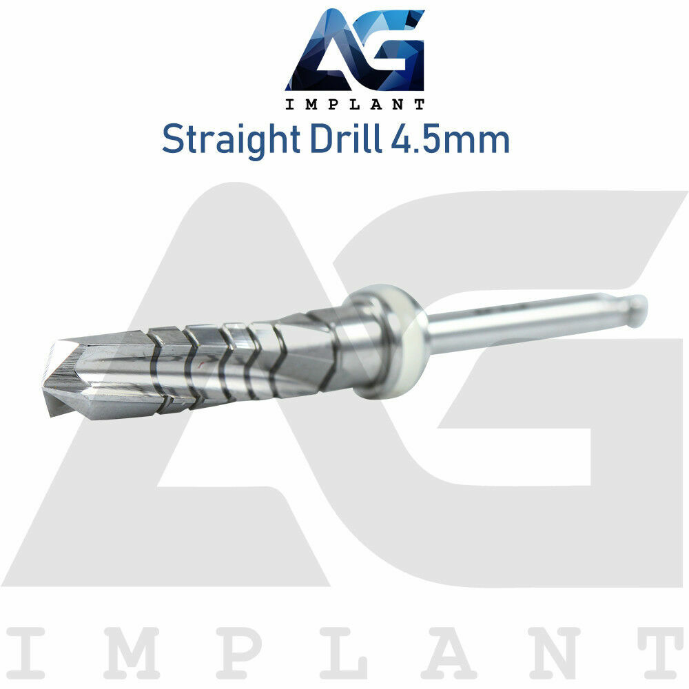 Straight Drill 1.9mm~5.8mm External Irrigation Tool Dental