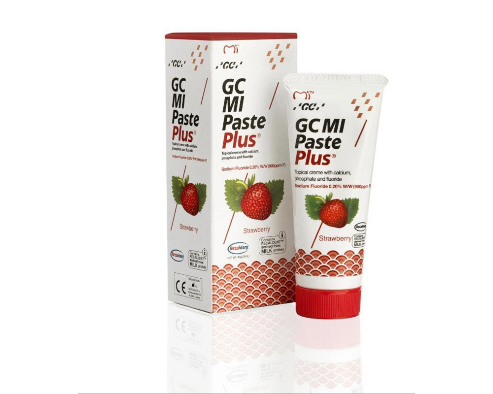 MI PASTE PLUS .2% Sodium Fluoride – GC – Strawberry 11/25/2025