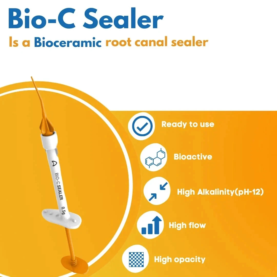 Angelus Dental BIO C SEALER 0.5g Syringe Bioceramic RCT Selaer