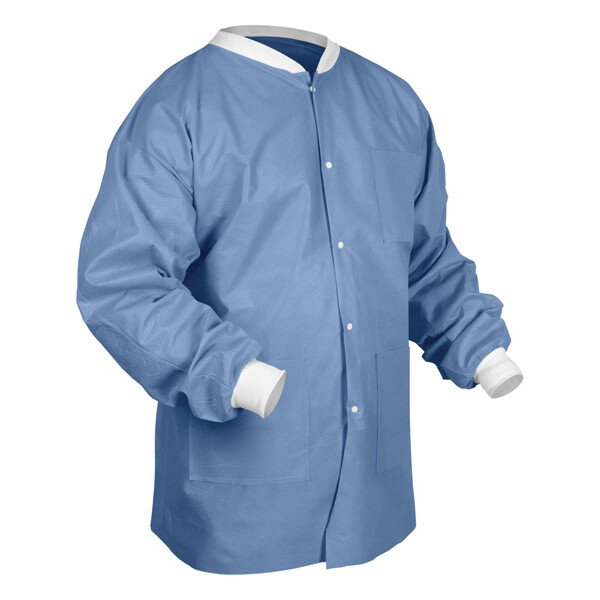 Medicom 8101-A SafeWear Hipster Jackets SMS Fabric Deep Blue Small 12/Pk