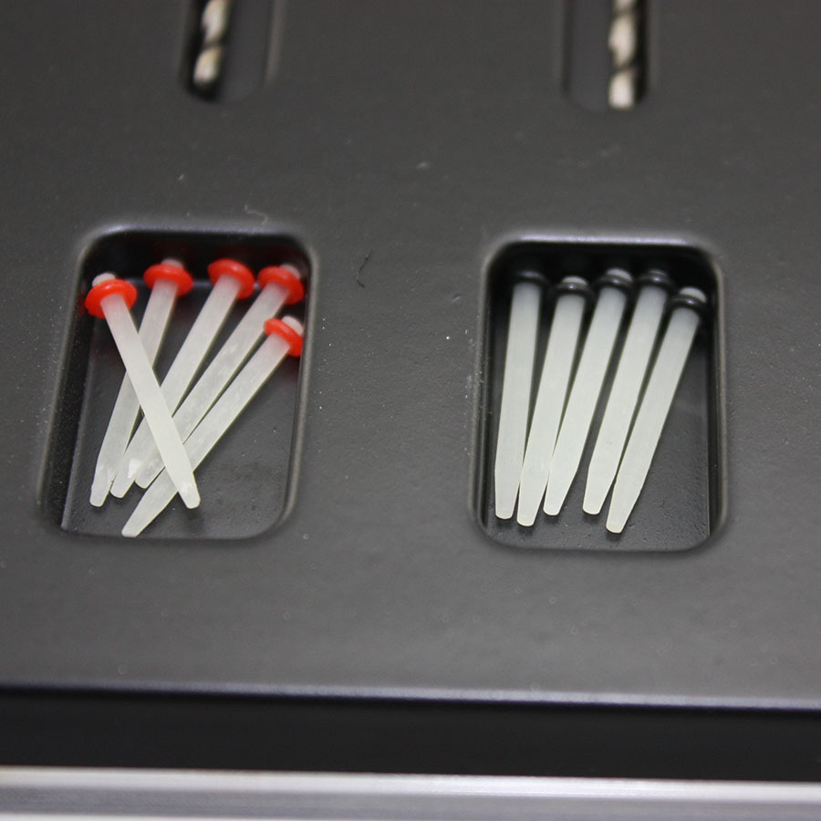 1 Box Dental Fiber Set 20 pcs Fiber Post & 4 Drills Dentist Product