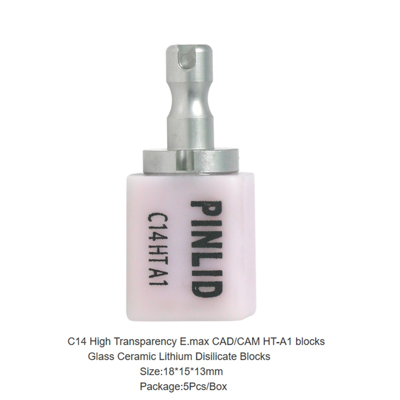 C14 US Dental HT Emax CAD CEREC Blocks Glass Ceramic Lithium Disilicate Blocks
