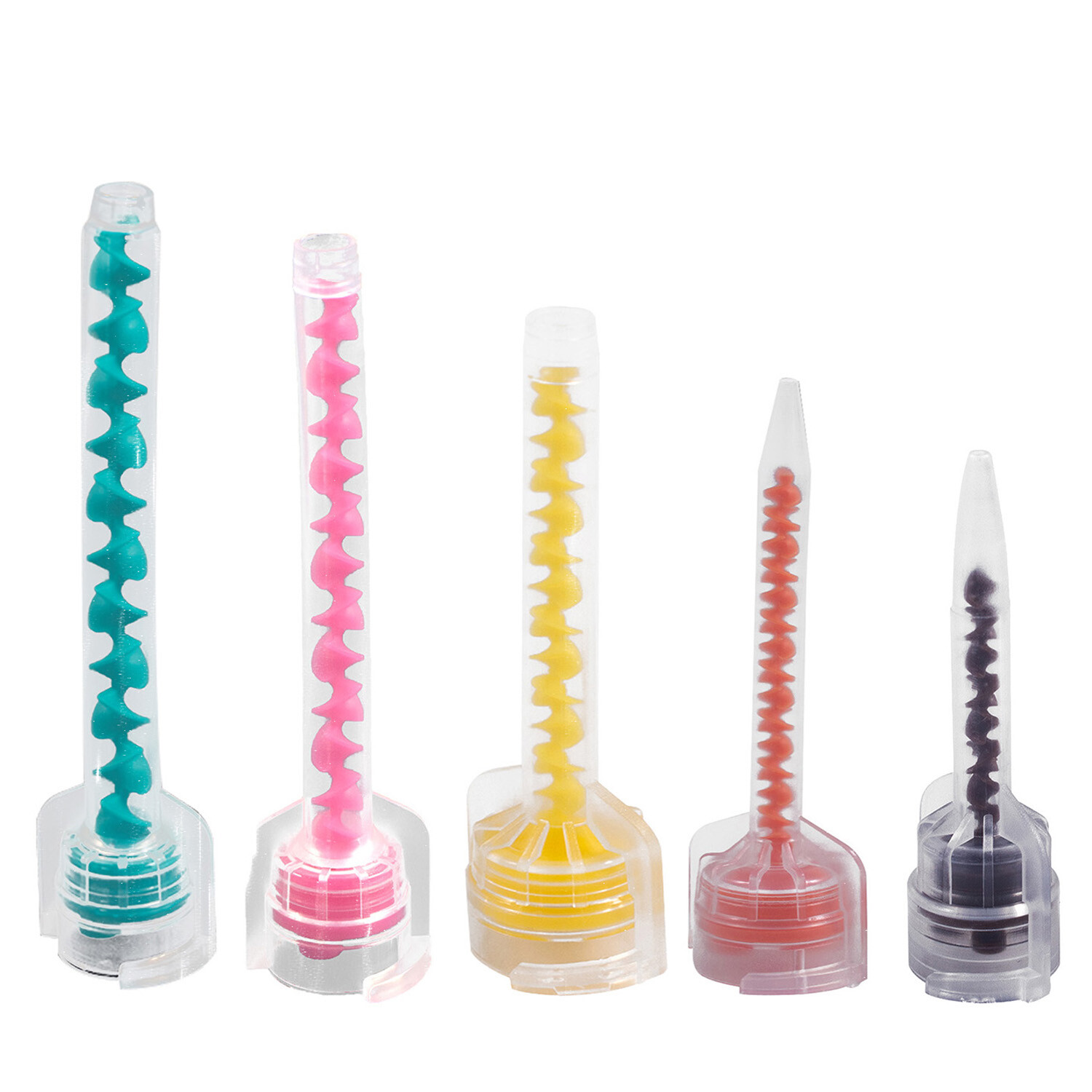 50pcs Dental Impression Material NEW Mixing Tips Heavy VPS/PVS 6.5/ 5.4/ 4.2 mm