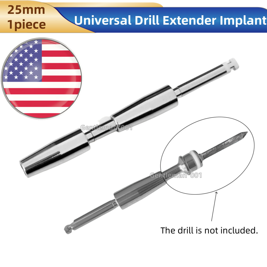 1pc Dental Universal Drill Extender Implant Drills Bur Length Extension Bar Rod