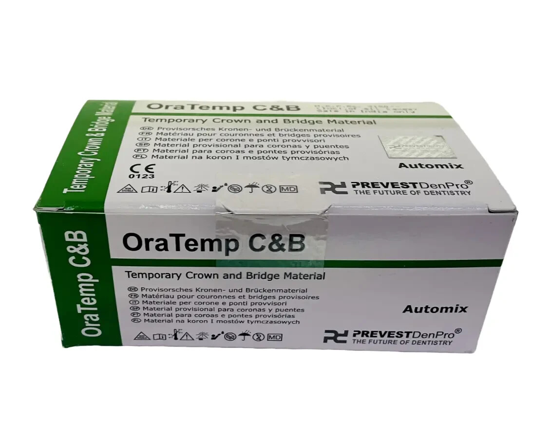 Prevest ORATEMP C&B TEMPORARY CROWN & BRIDGE MATERIAL 67GM DENTAL