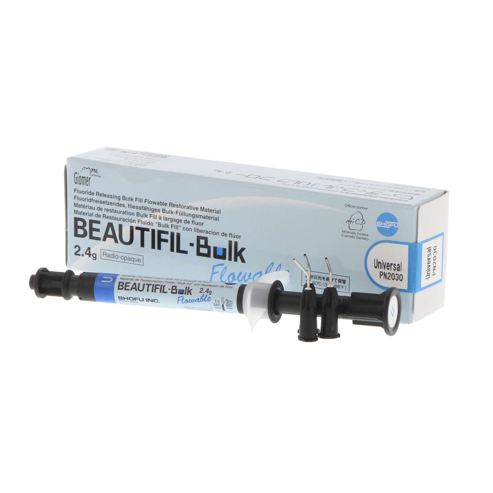 Shofu Dental Beautifil Bulk Flowable Composite 2.4 Gm Universal II Free Ship