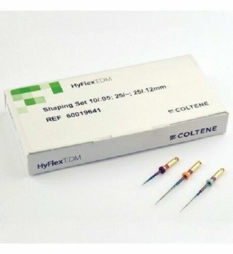COLTENE HYFLEX EDM 3 FILES TOTAL DENTAL ROTARY FILES FRESH AND GOOD QUALITY