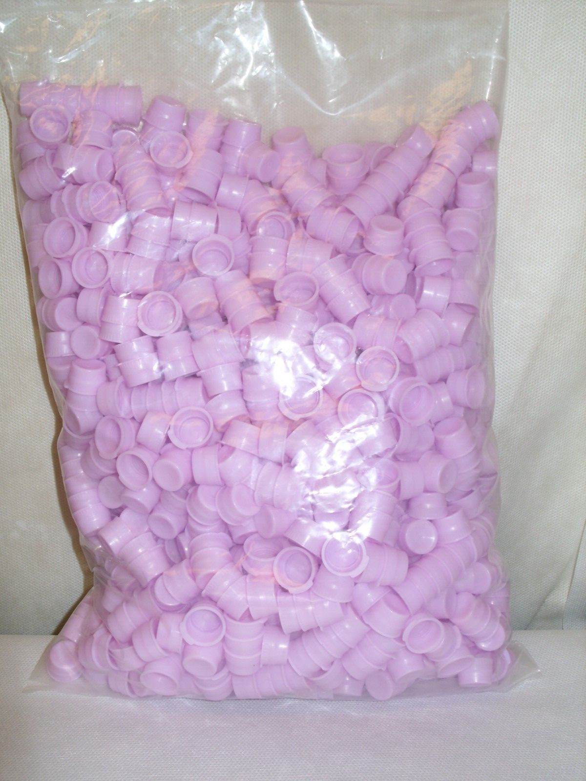 Globe Scientific 113146L 13mm Polyethylene LDPE Snap Cap Lavender (Bag of 1000)