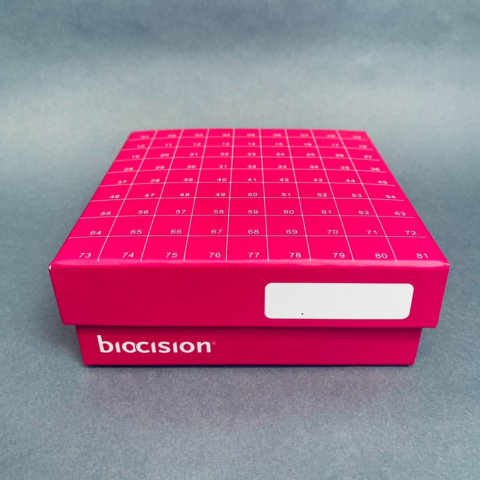 Biocision Freezer Box TruCool Pink Hinged Case of 50 Freezer Racks