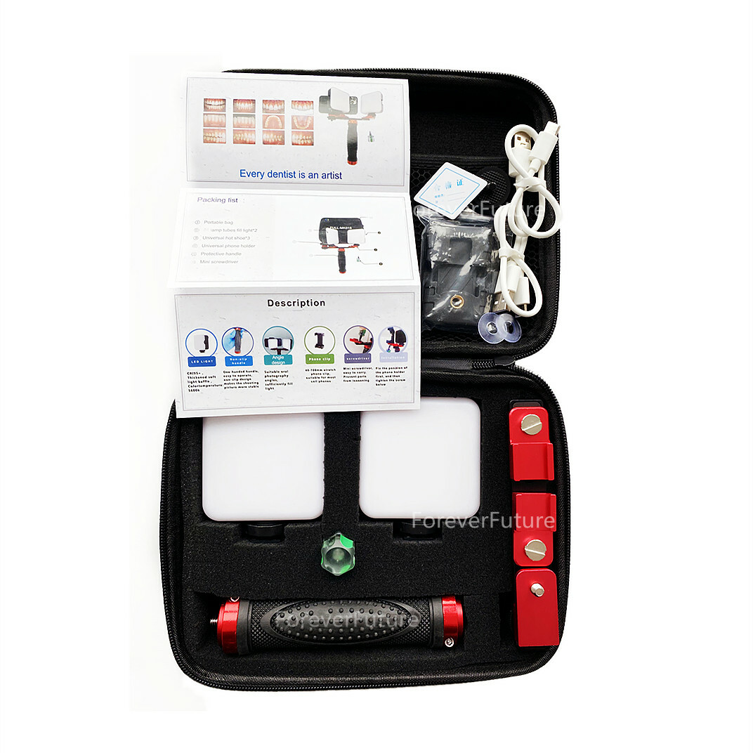 Dental Filling Light Flash Photography Equipment Dentistry USB Phone Oral Light