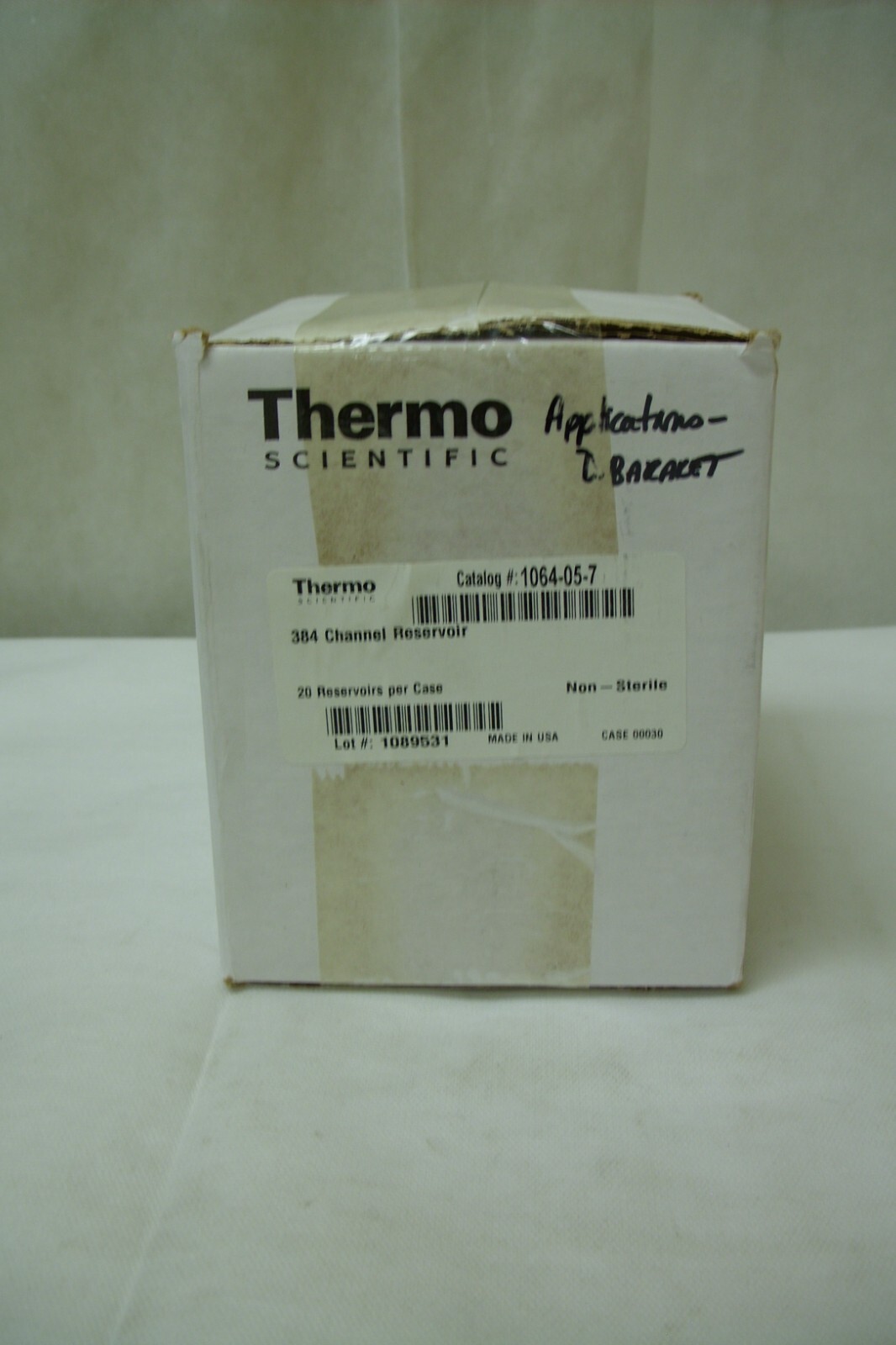 Thermo Scientific 1064-05-07 384 Channel Reservoir Non-Sterile 20/cs SEALED