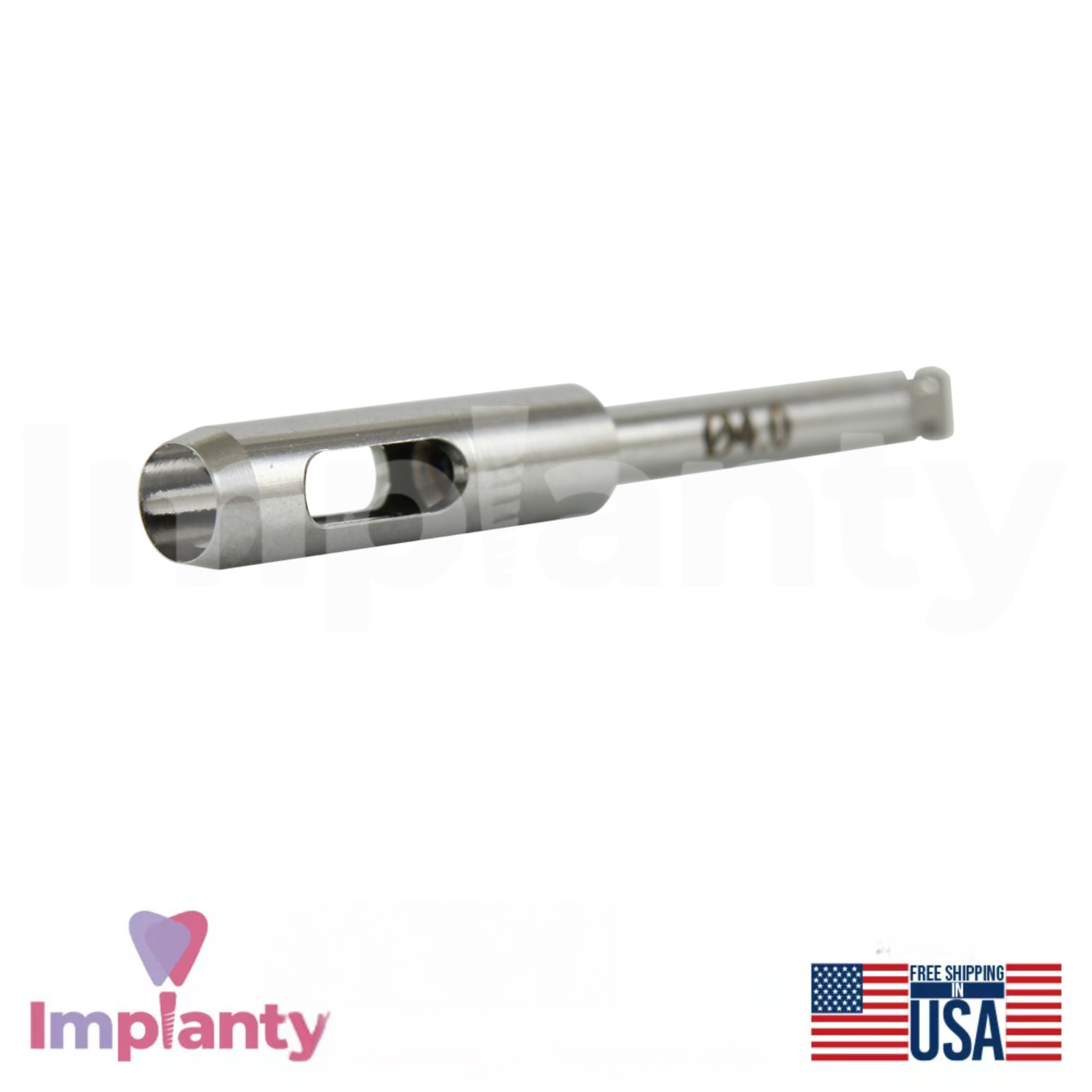 4x Dental Tissue Punch Drills Stainless Steel Soft Tissue Removal Dentistry Tool