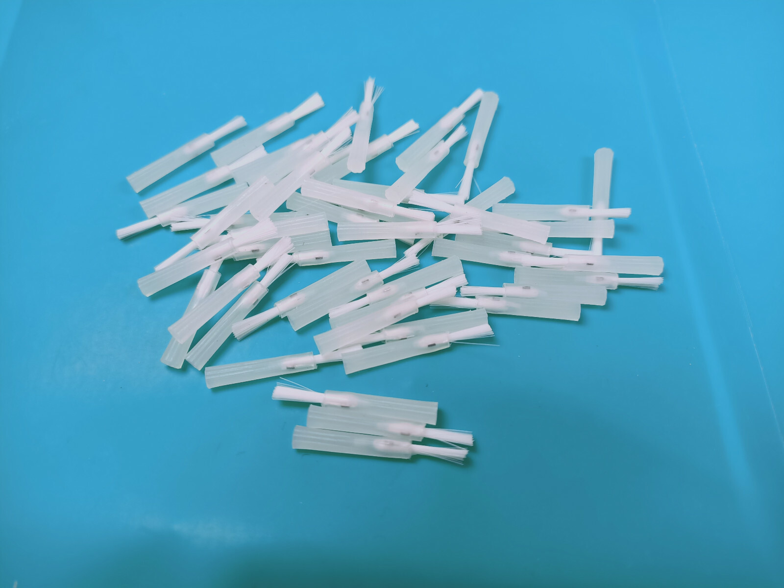 Dental Mini Brush Tips Bond Etch Applicator Micro Adhesive Brushes Free Handle