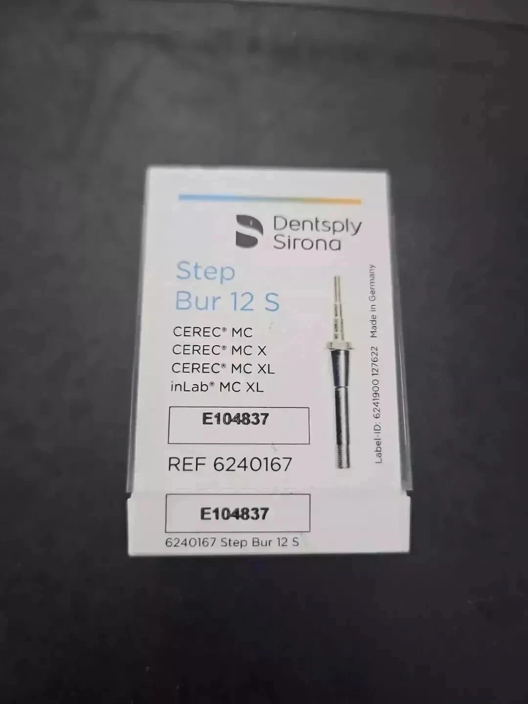 Step Bur #12S CEREC® MCXL FS USA tarrif Paid V FAST FREE SHIPING