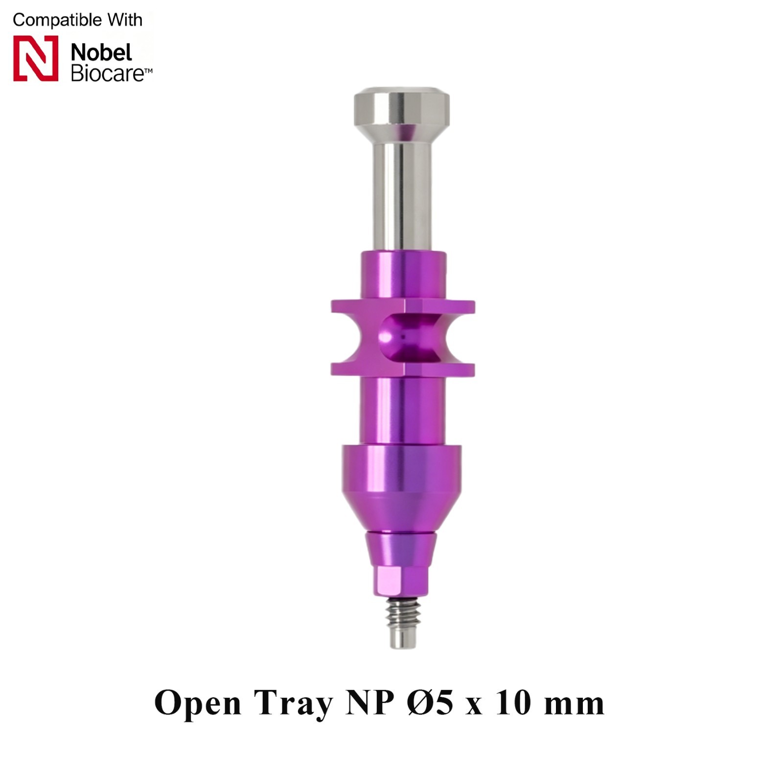 Dental Impression Coping Transfer Tray/Scan/Body/Analog Fit Nobel Active RP/NP