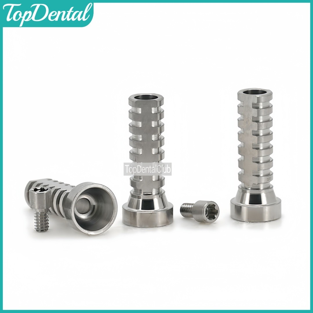 ⌀4.8 Dental Titanium Cylinder Multi Unit Temporary Abutment Ti MU Lab Fits Nobel