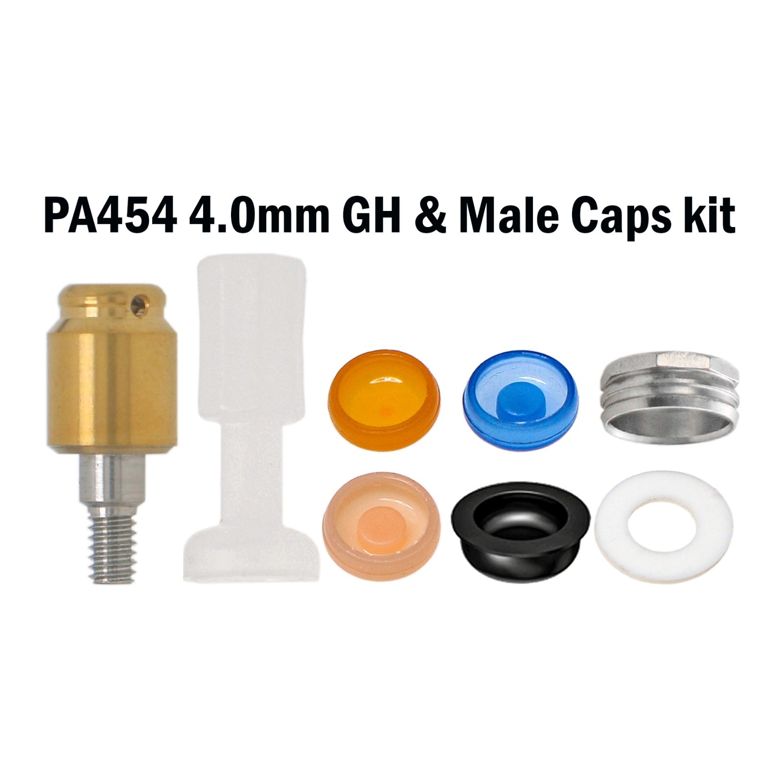 Dental Attachment Abutment Male Cap Tool fit Zimmer Removable PAØ3.5mm/4.5mm