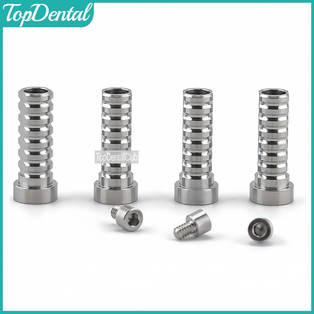 ⌀4.8 Dental Titanium Cylinder Multi Unit Temporary Abutment Ti MU Lab Fits Nobel