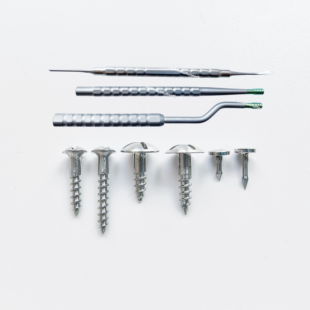 Dental GBR Bone Tack Pins Membrane Tacks Guide Bone Tent Screws Driver Catcher