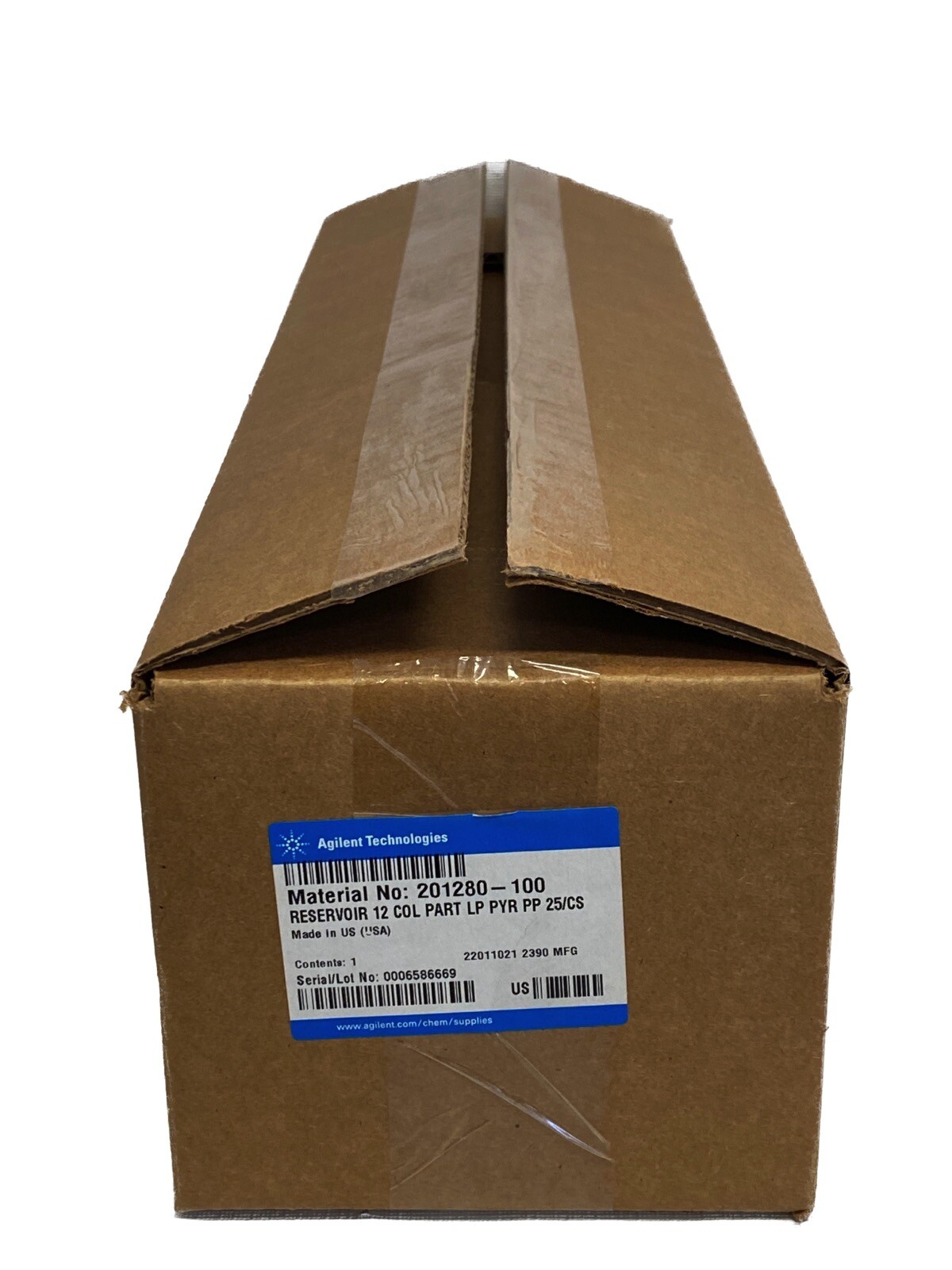 (25/Cs) AGILENT 84mL PP 12-Column Reservoir Pyramid Base 19mm H 201280-100