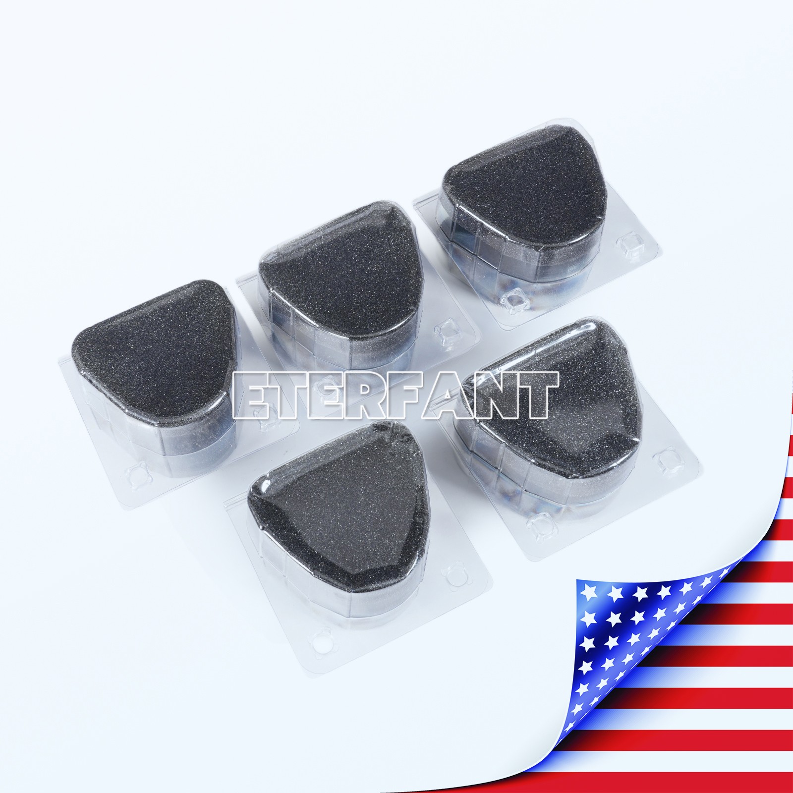 300Pcs Dental Denture Transport Box Teeth Crown Veneer Storage Container Case