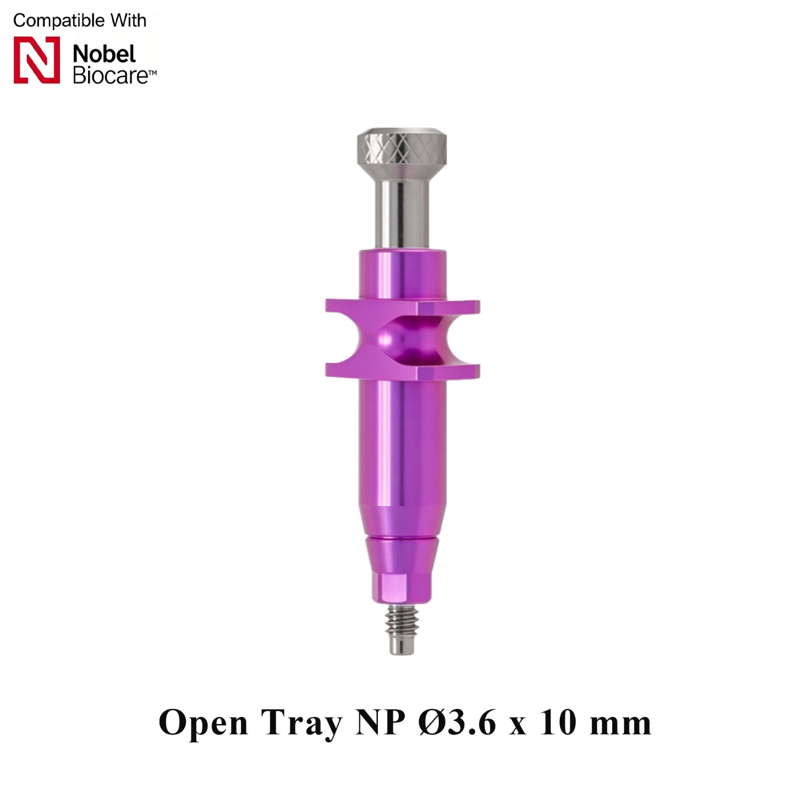 Dental Impression Coping Transfer Tray/Scan/Body/Analog Fit Nobel Active RP/NP