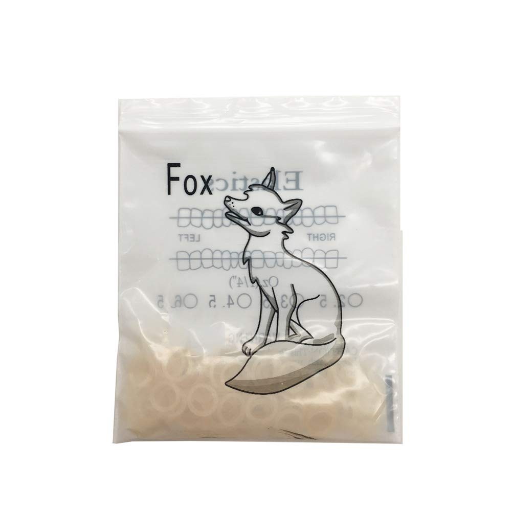 Angzhili 10 Bag Dental Orthodontic Rubber Bands 3.5 Ounce (Pack of 1)